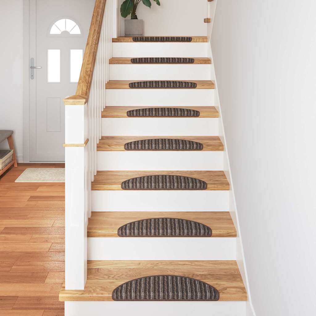 Samoljepljivi stepenasti ulošci 15 pcs Smeđa 56 x 17 x 3 cm