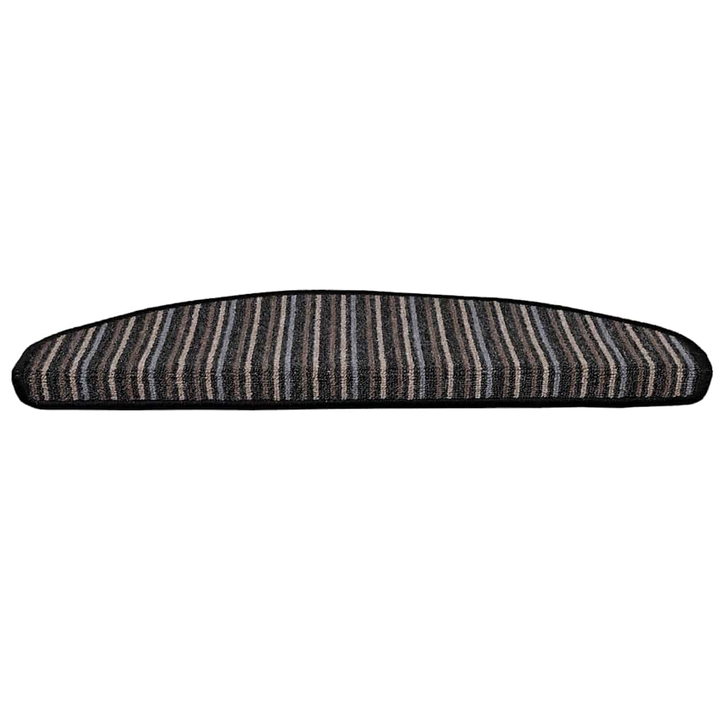 Samoljepljivi stepenasti ulošci 15 pcs Antracit 65 x 21 x 4 cm