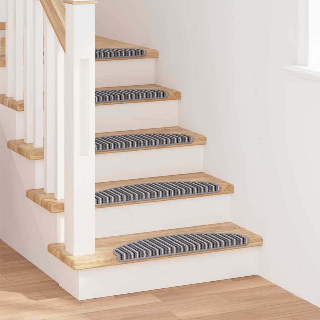 Samoljepljivi stepenasti ulošci 15 pcs Siva 65 x 21 x 4 cm