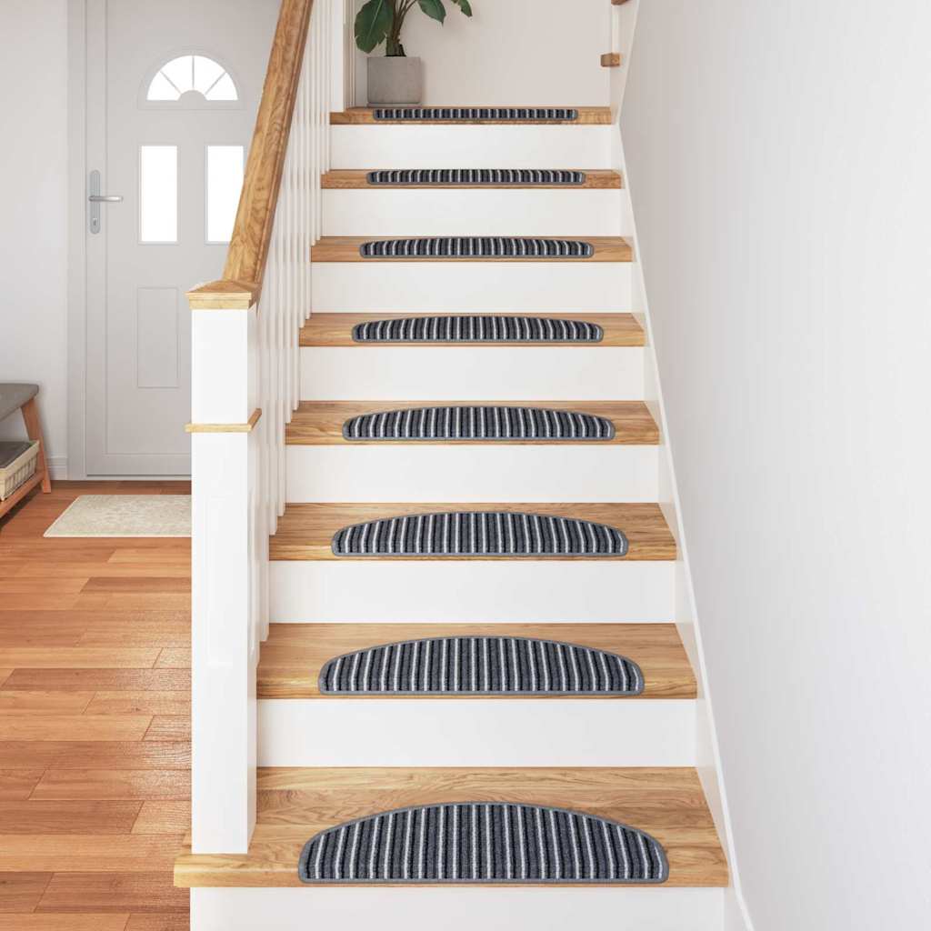 Samoljepljivi stepenasti ulošci 15 pcs Siva 65 x 21 x 4 cm