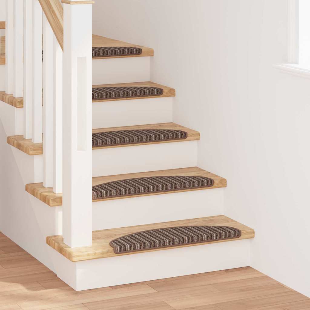 Samoljepljivi stepenasti ulošci 15 pcs Smeđa 65 x 21 x 4 cm
