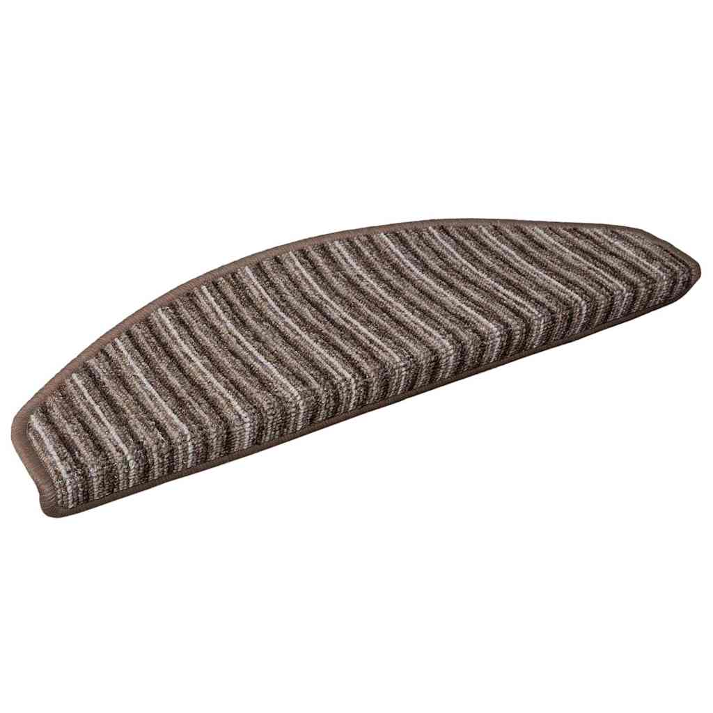 Samoljepljivi stepenasti ulošci 15 pcs Smeđa 65 x 21 x 4 cm