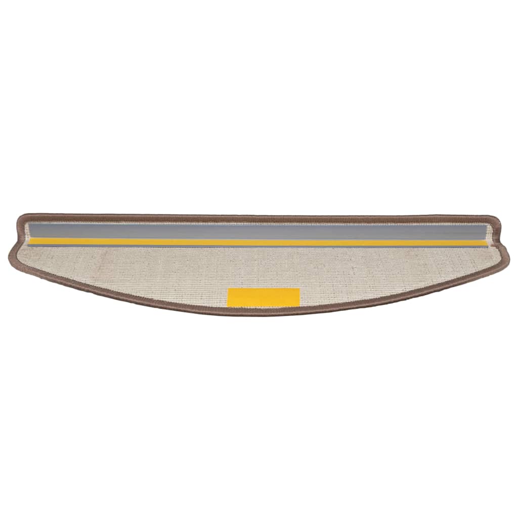 Samoljepljivi stepenasti ulošci 15 pcs Smeđa 65 x 21 x 4 cm