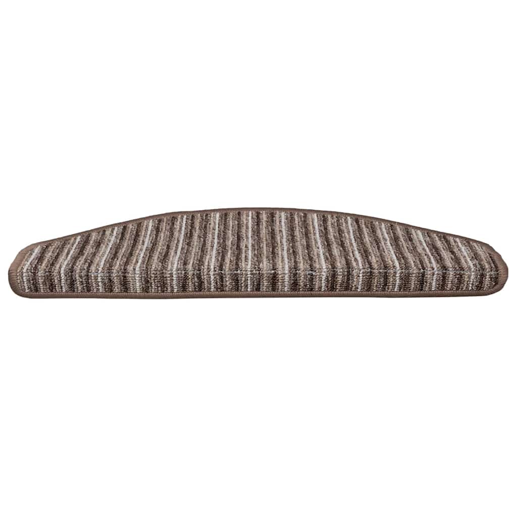 Samoljepljivi stepenasti ulošci 15 pcs Smeđa 65 x 21 x 4 cm