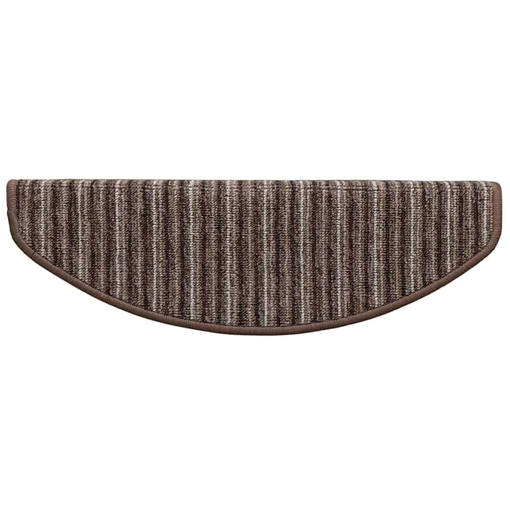 Samoljepljivi stepenasti ulošci 15 pcs Smeđa 65 x 21 x 4 cm