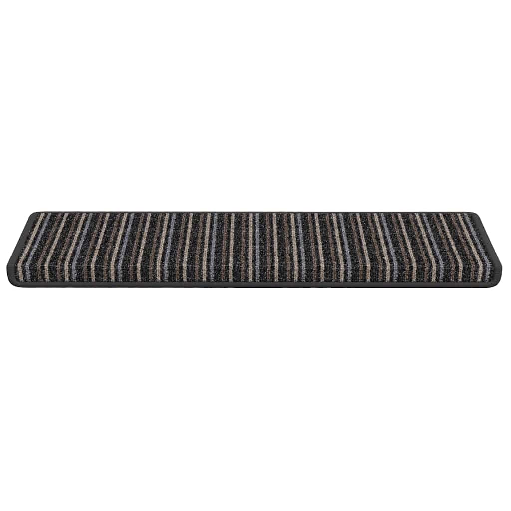 Samoljepljivi stepenasti ulošci 15 pcs Antracit 65 x 21 x 4 cm