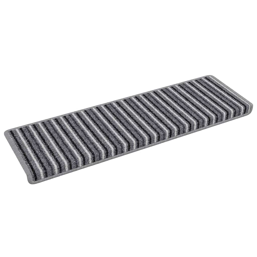 Samoljepljivi stepenasti ulošci 15 pcs Siva 65 x 21 x 4 cm