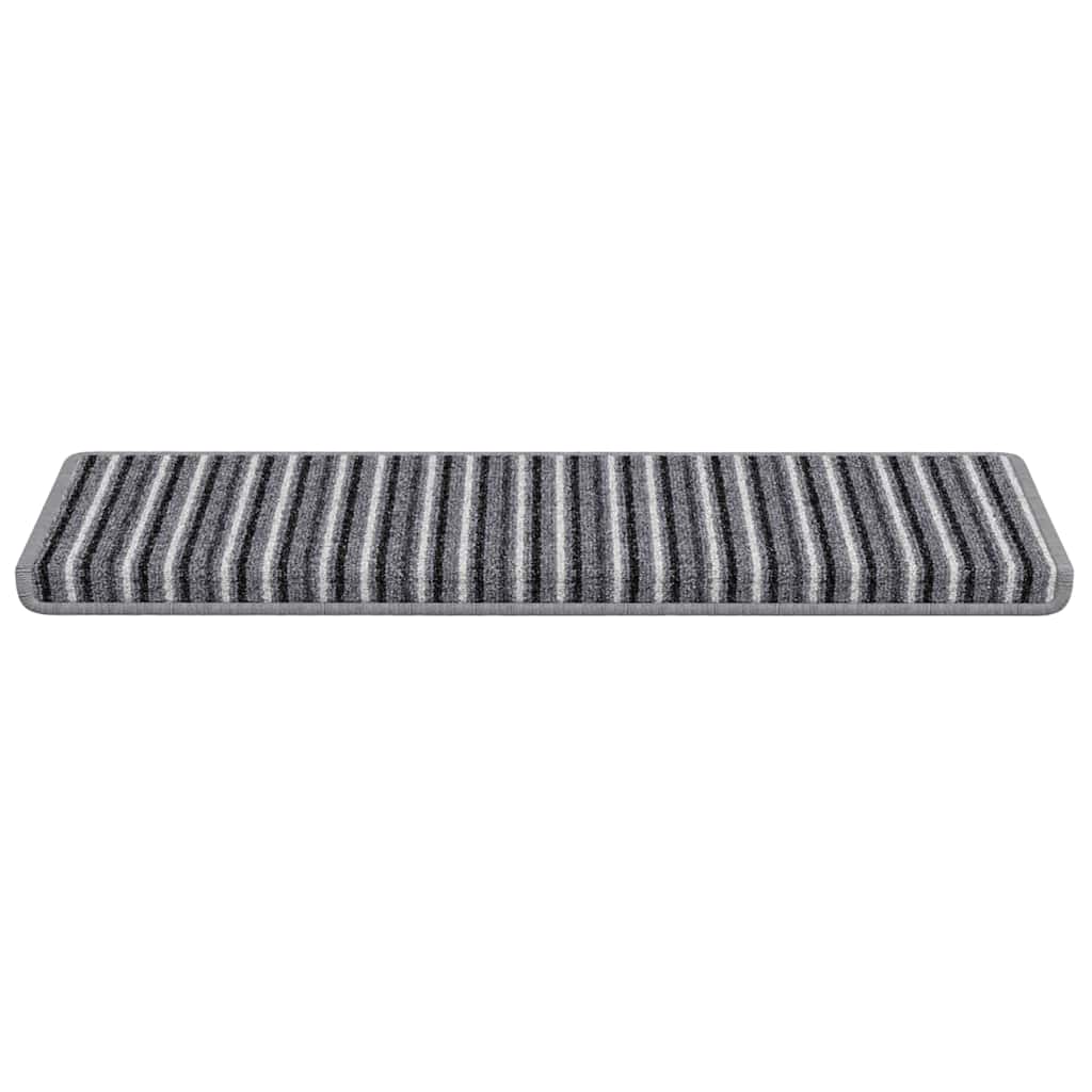 Samoljepljivi stepenasti ulošci 15 pcs Siva 65 x 21 x 4 cm