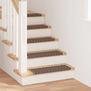 Samoljepljivi stepenasti ulošci 15 pcs Smeđa 65 x 21 x 4 cm