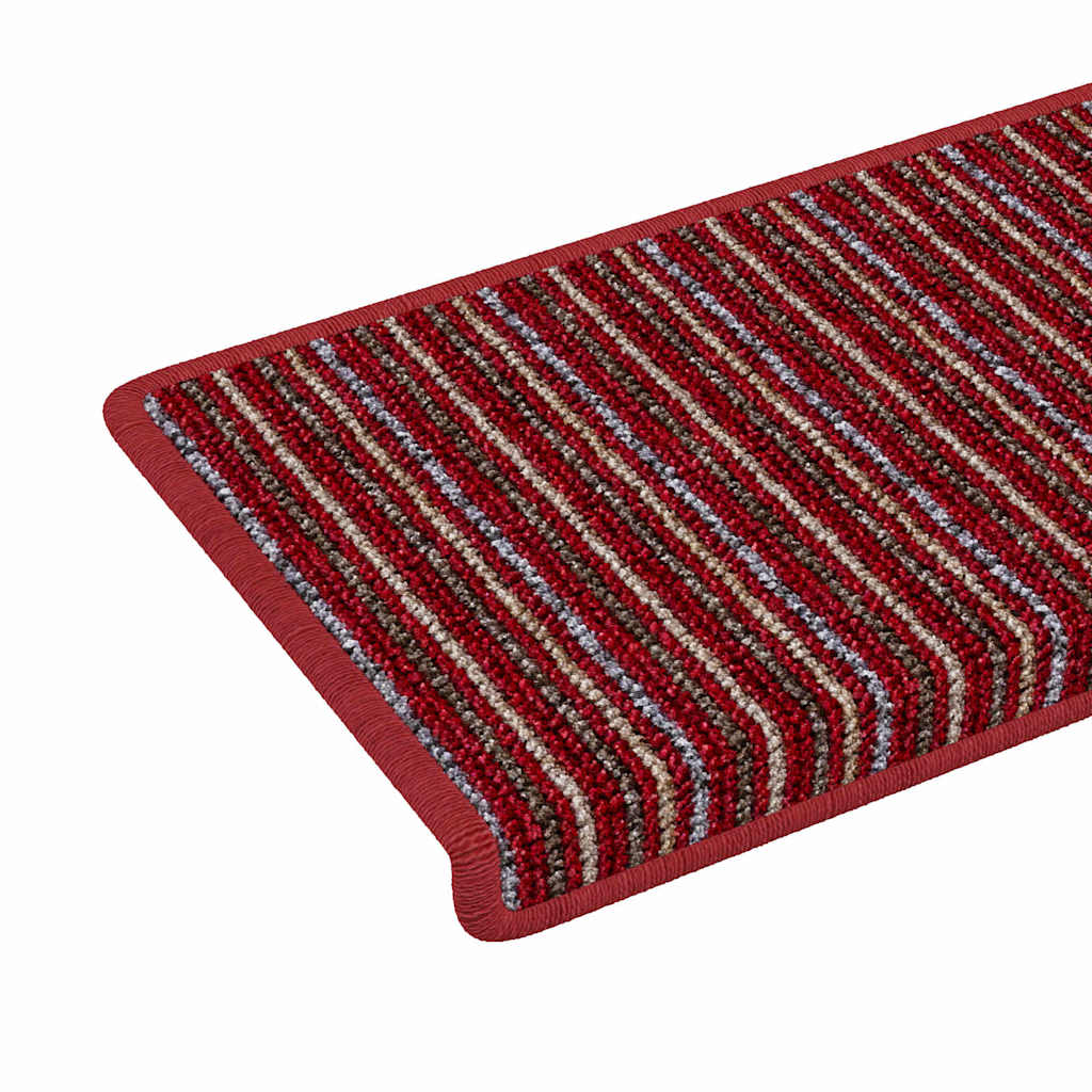 Samoljepljivi stepenasti ulošci 15 pcs Crvena 65 x 21 x 4 cm