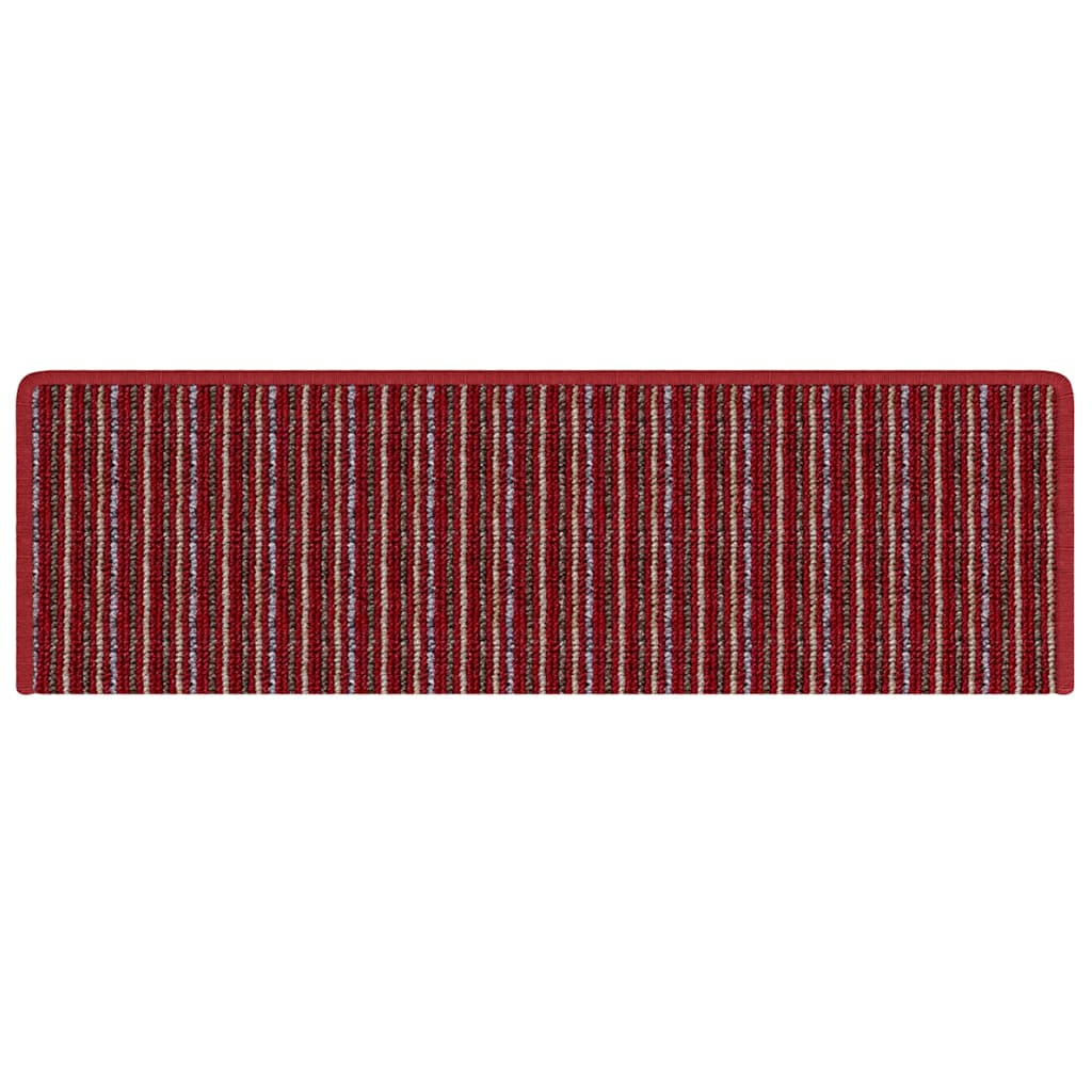 Samoljepljivi stepenasti ulošci 15 pcs Crvena 65 x 21 x 4 cm