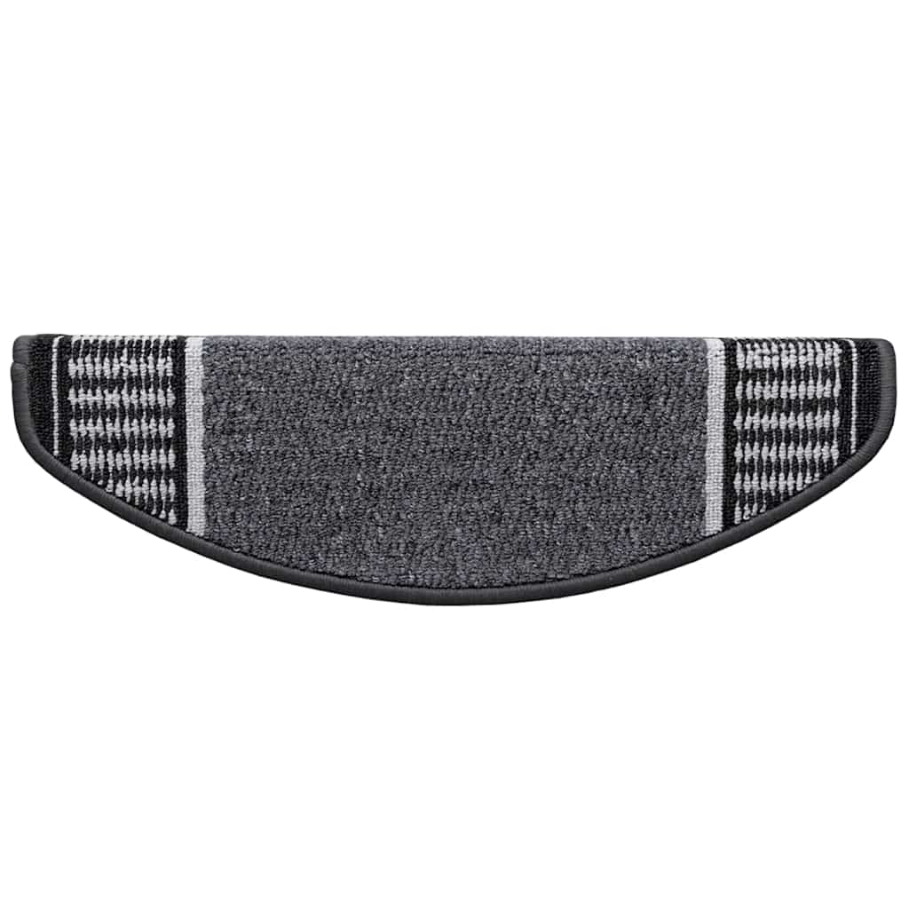 Samoljepljivi stepenasti ulošci 15 pcs Antracit 65 x 21 x 4 cm