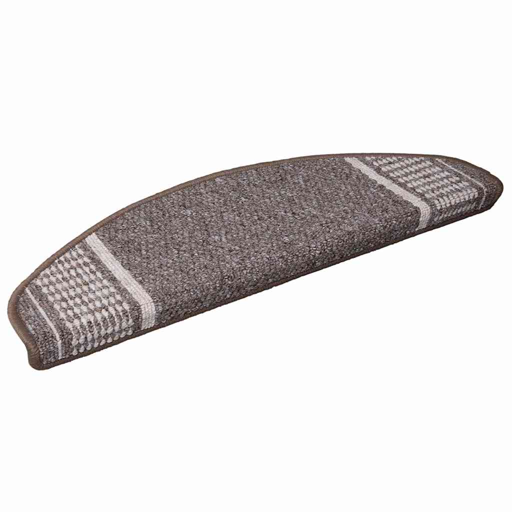 Samoljepljivi stepenasti ulošci 15 pcs Smeđa 65 x 21 x 4 cm