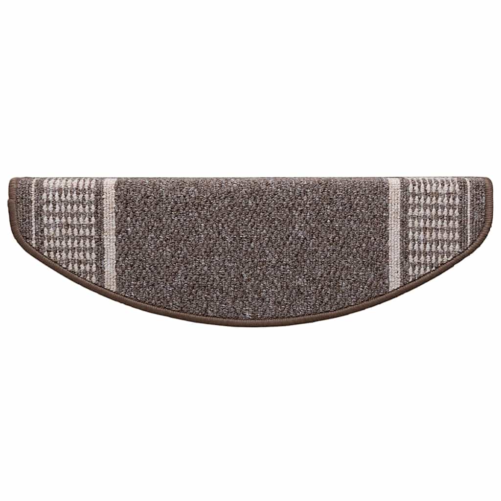 Samoljepljivi stepenasti ulošci 15 pcs Smeđa 65 x 21 x 4 cm