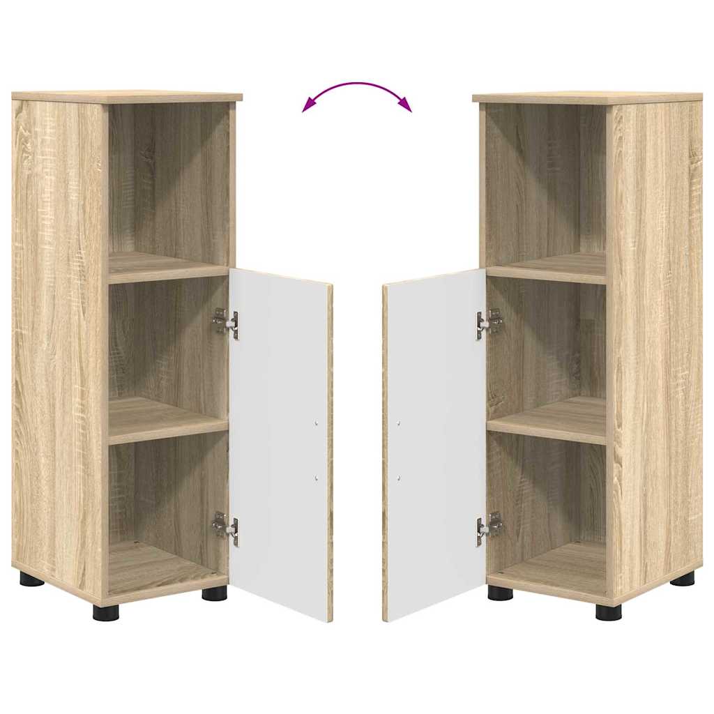 Set namještaja za kupaonicu 4 kom. Sonoma hrast 61 x 35 x 64 cm