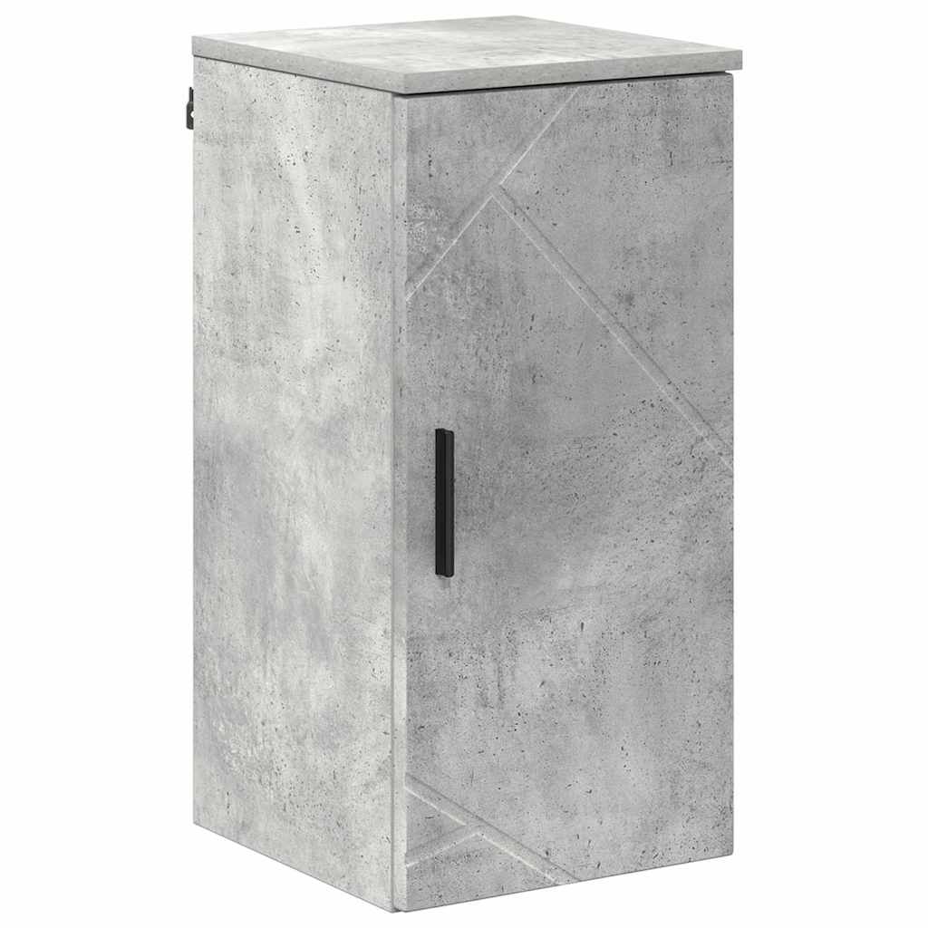 Set namještaja za kupaonicu s ladicama 5 pcs Betonski sivi