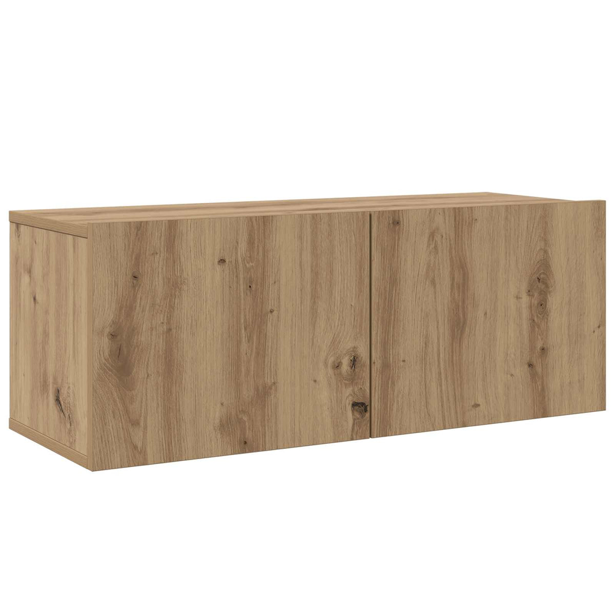 Set TV komoda 3 kom. Umjetnički hrast Konstruirano drvo Smeđa 80 x 30 x 30 cm