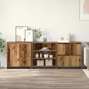 Kreveta 3 pcs Staro drvo 70 x 41 x 75 cm Konstruirano drvo