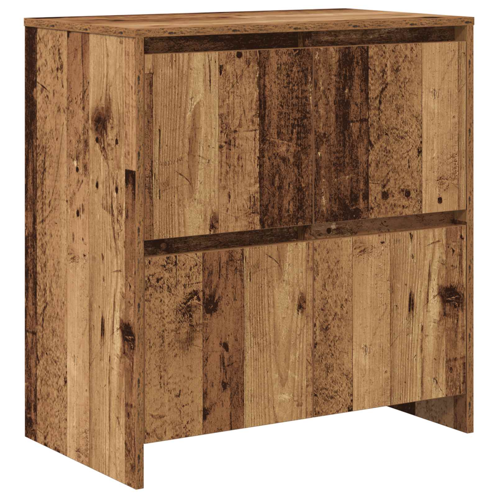 Kreveta 3 pcs Staro drvo 70 x 41 x 75 cm Konstruirano drvo