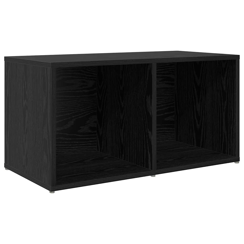 Set TV stalka Zidne 8 pcs Crni hrast Konstruirano drvo