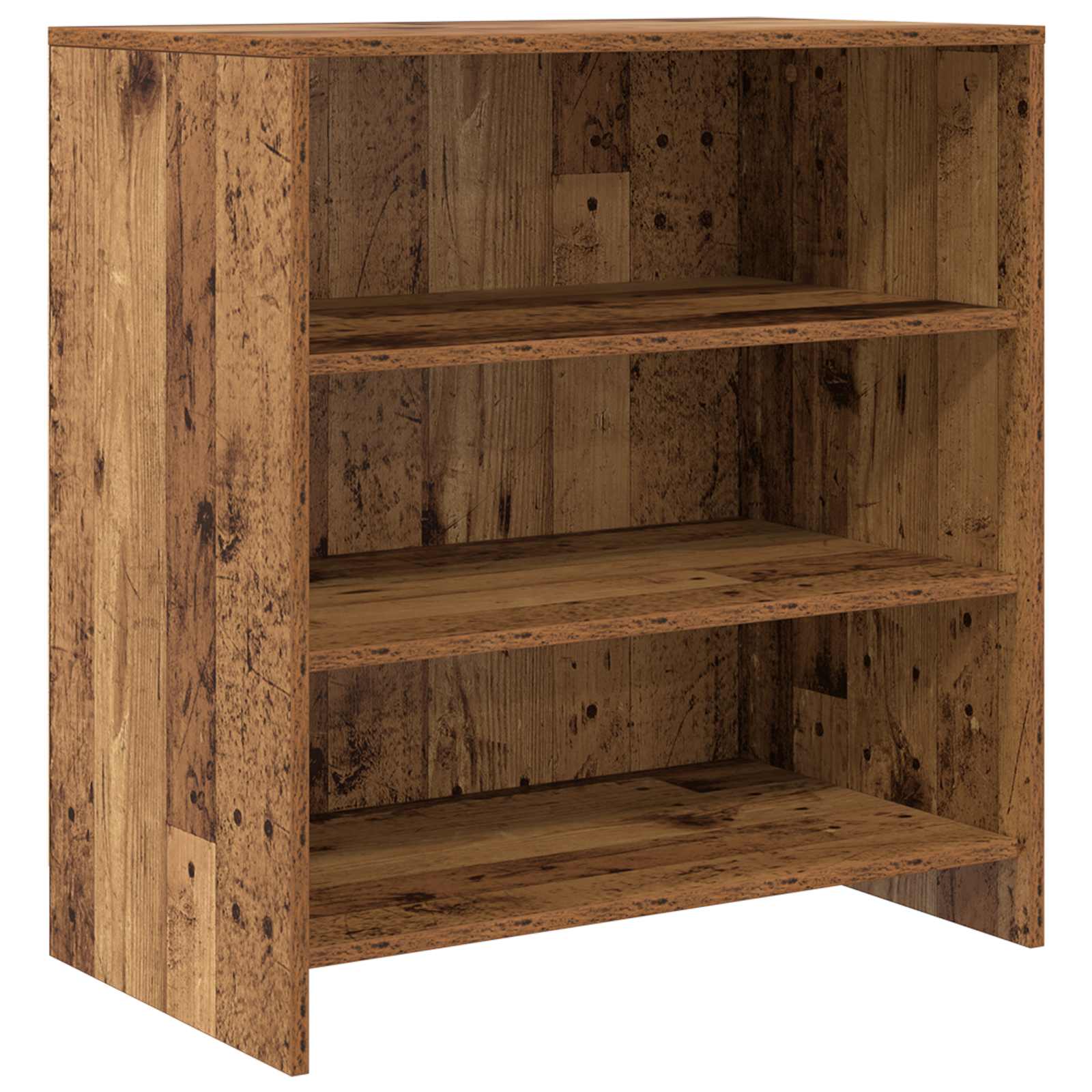 Kreveta 2 pcs Staro drvo 70 x 41 x 75 cm Konstruirano drvo