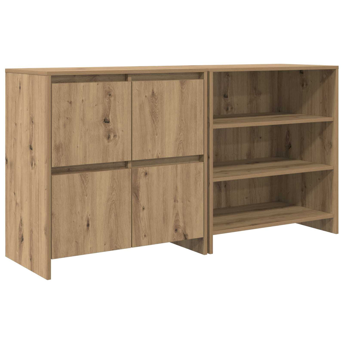 Kreveta 2 pcs Umjetnički hrast 70 x 41 x 75 cm