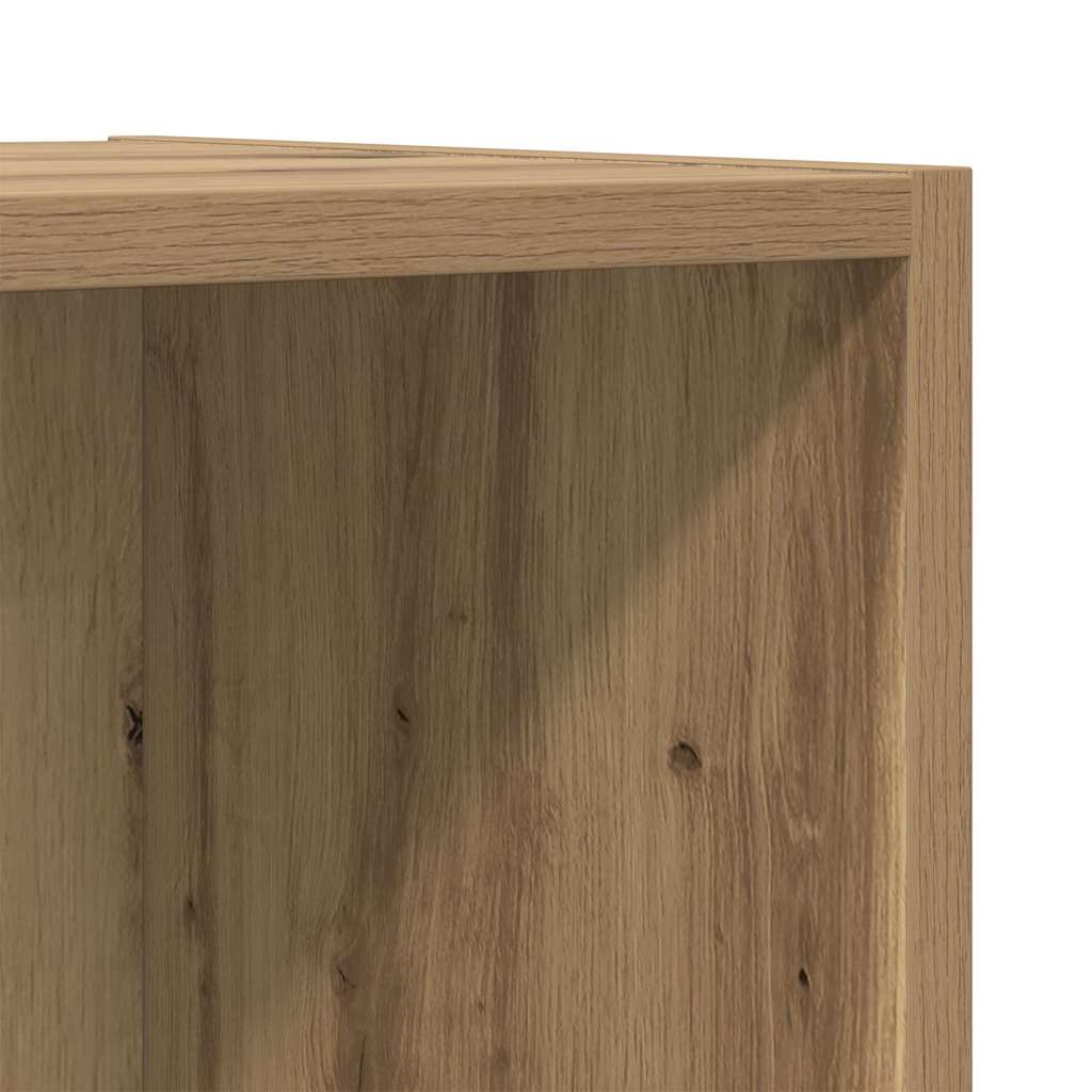 Set TV komoda Zidne 2 pcs Umjetnički hrast Konstruirano drvo