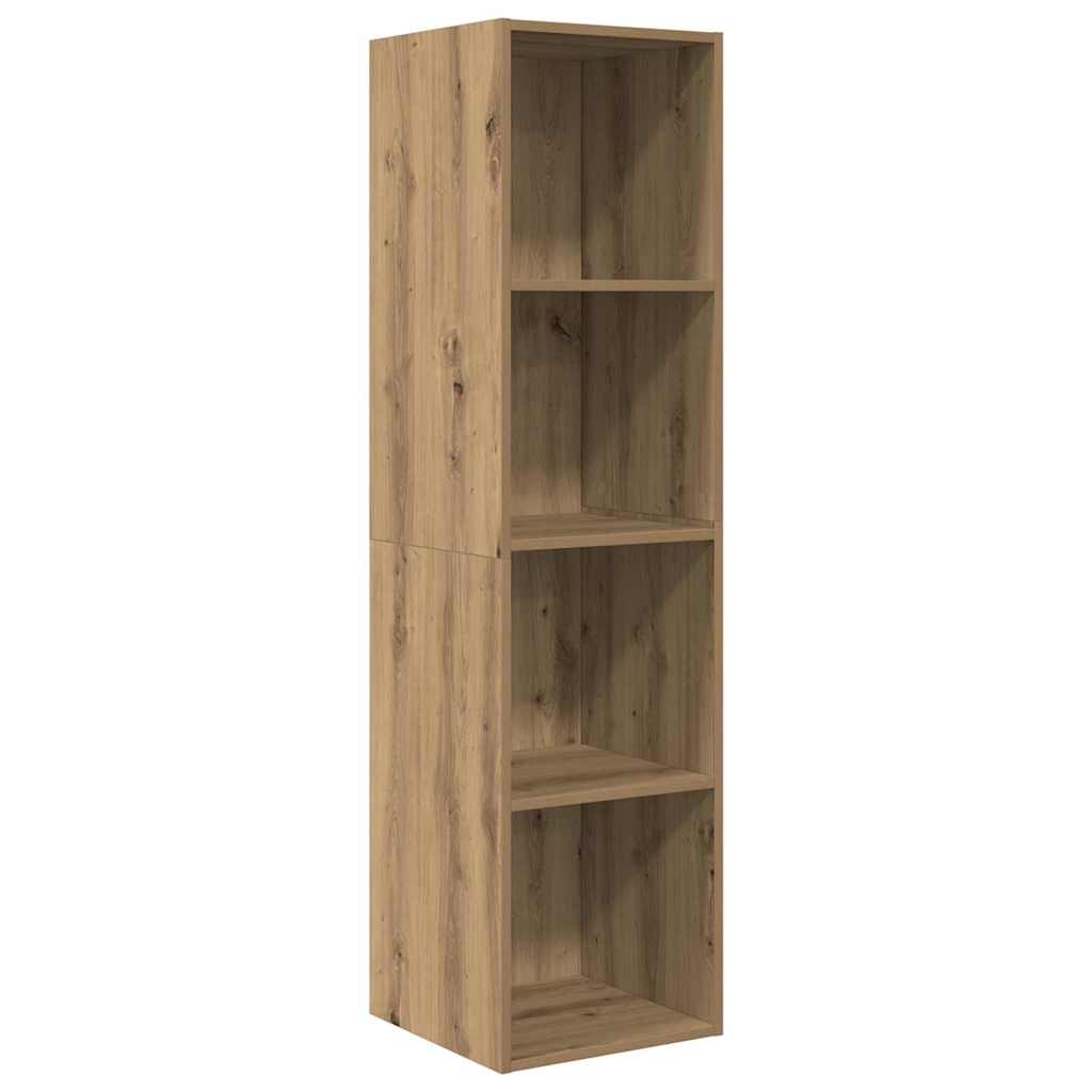 Set TV komoda Zidne 2 pcs Umjetnički hrast Konstruirano drvo