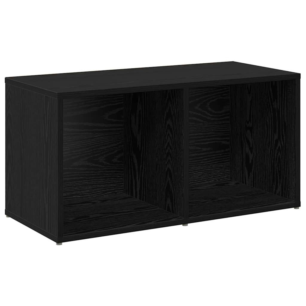 Set TV komoda Zidne 2 pcs Crni hrast 37 x 35 x 72 cm
