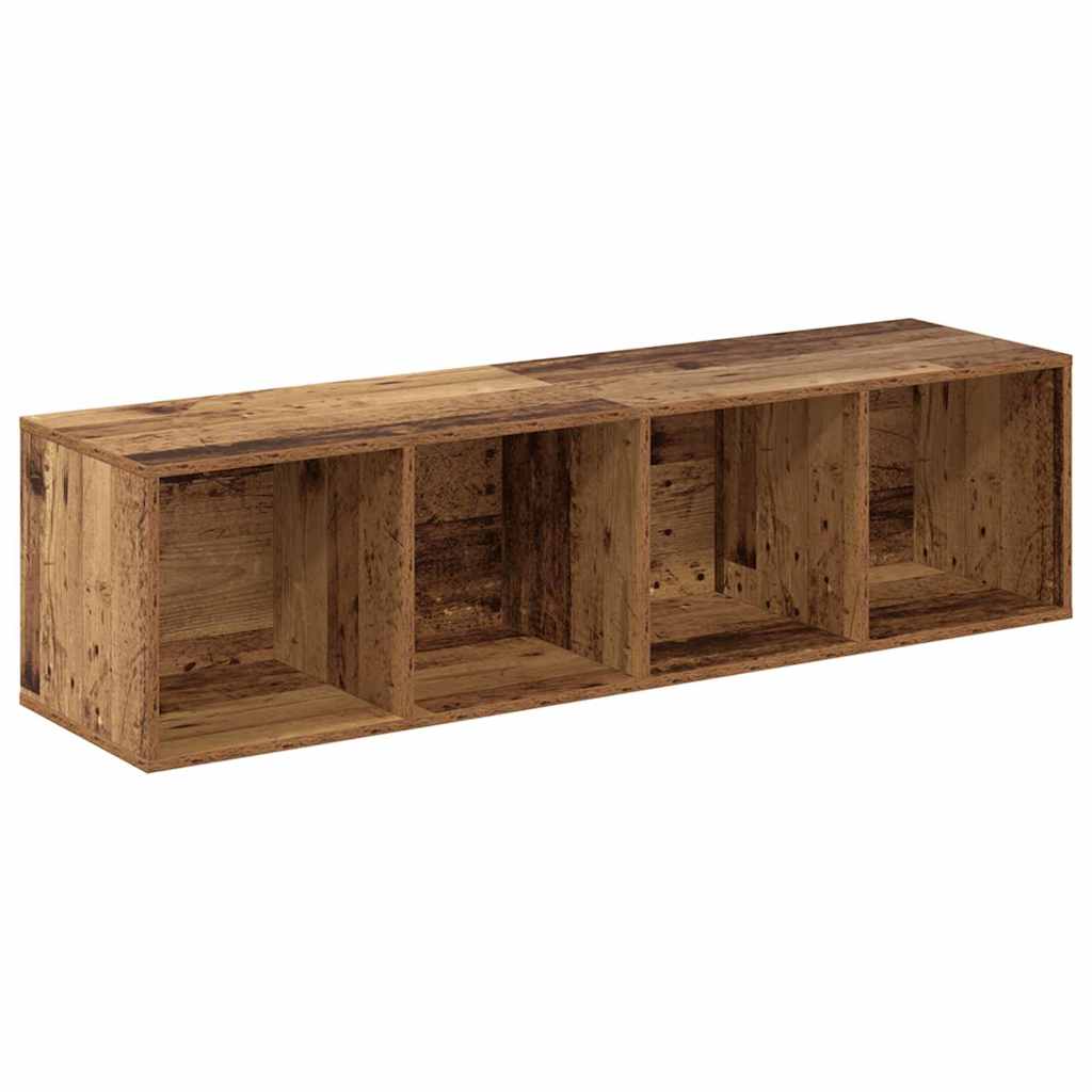 Set TV komoda 4 pcs Smeđa 37 x 37 x 142,5 cm Konstruirano drvo