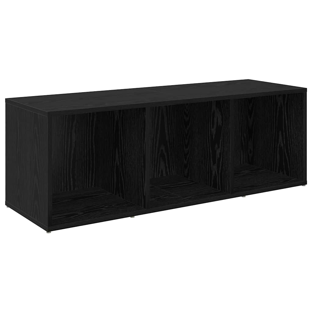Set TV komoda Zidne 2 pcs Crni hrast 37 x 35 x 107cm