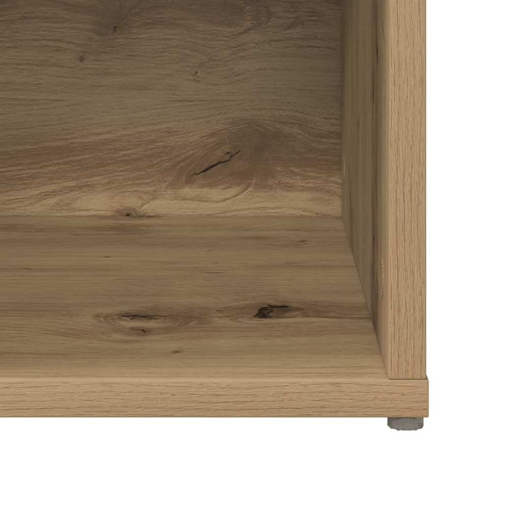 Set TV komoda Zidne 2 pcs Umjetnički hrast 37 x 35 x 107cm