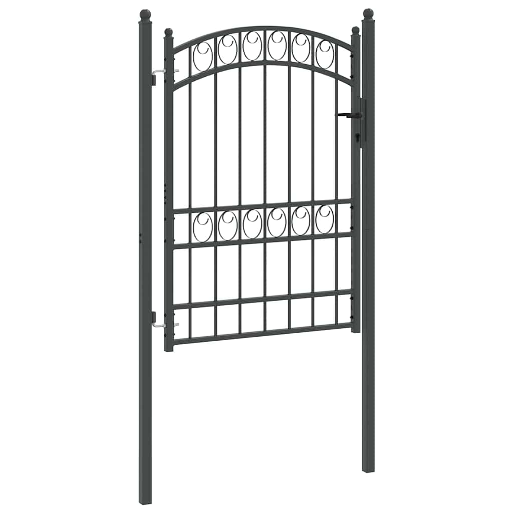 Ogradna vrata EMMEN 170 x 100 cm Čelik s praškastim premazom