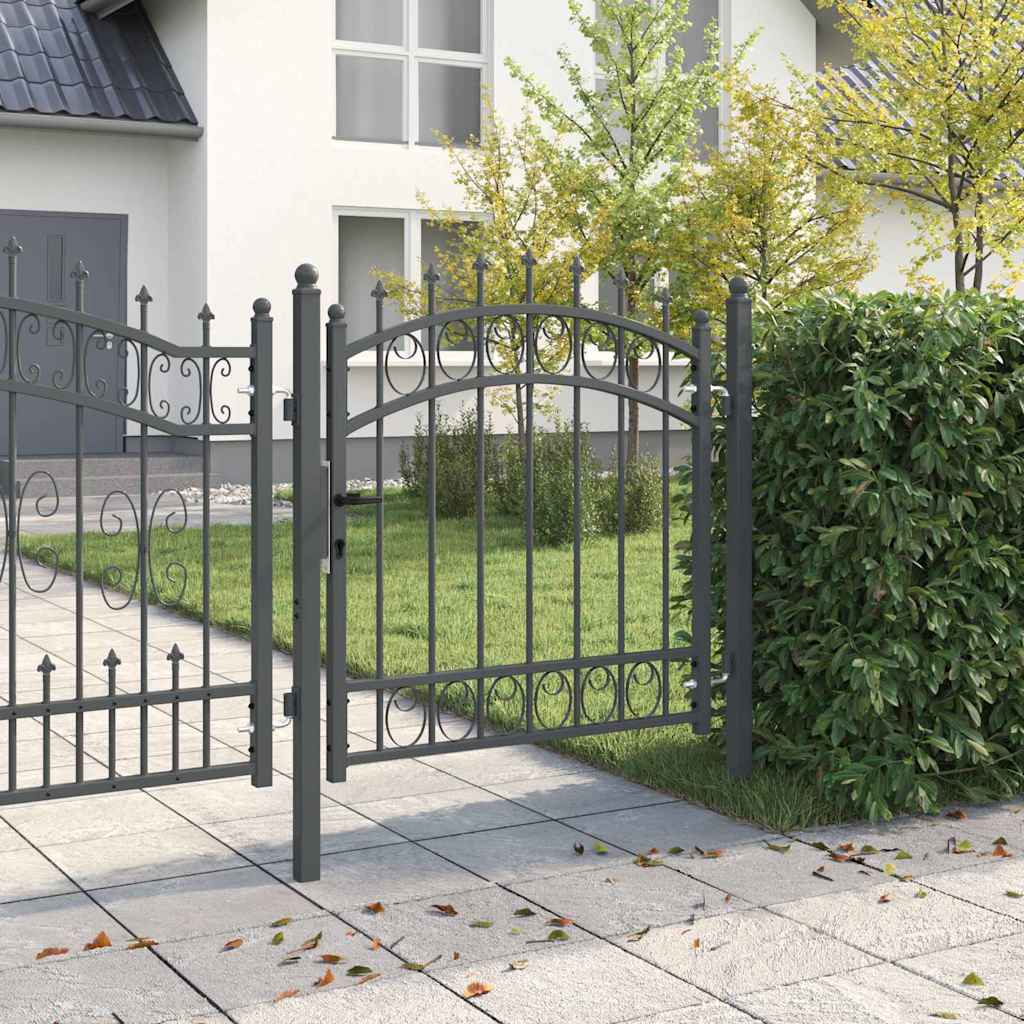 Vrata ograde s bodljama EMMEN 100 x 100 cm