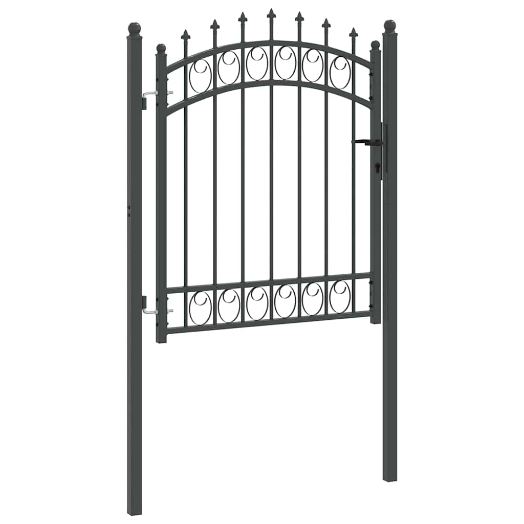 Vrata ograde s bodljama EMMEN 125 x 100 cm