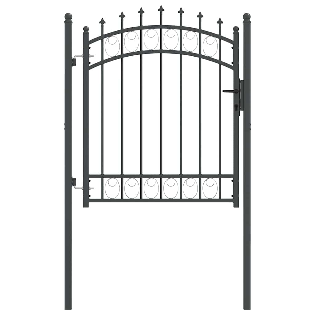 Vrata ograde s bodljama EMMEN 125 x 100 cm