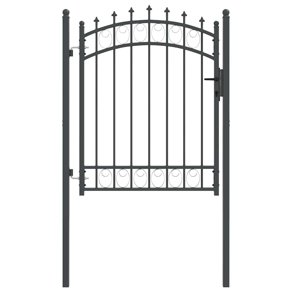 Vrata ograde s bodljama EMMEN 150 x 100 cm