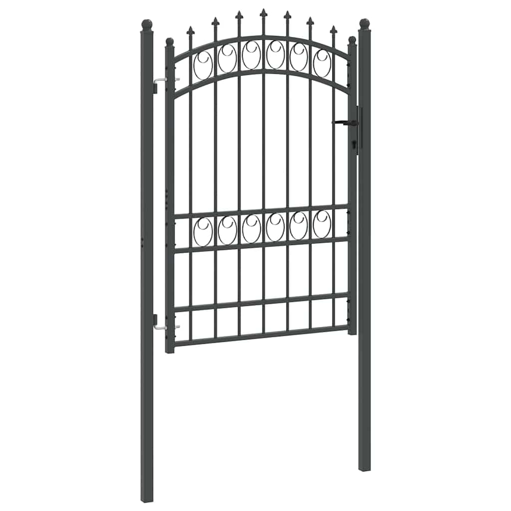 Vrata ograde s bodljama EMMEN 170 x 100 cm
