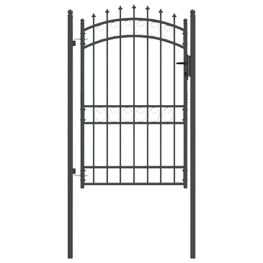 Vrata ograde s bodljama EMMEN 200 x 100 cm