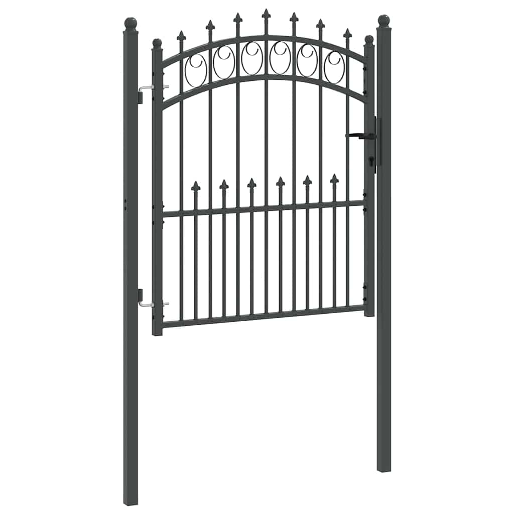 Vrata ograde s bodljama EMMEN 125 x 100 cm
