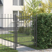 Vrata ograde s bodljama EMMEN 170 x 100 cm