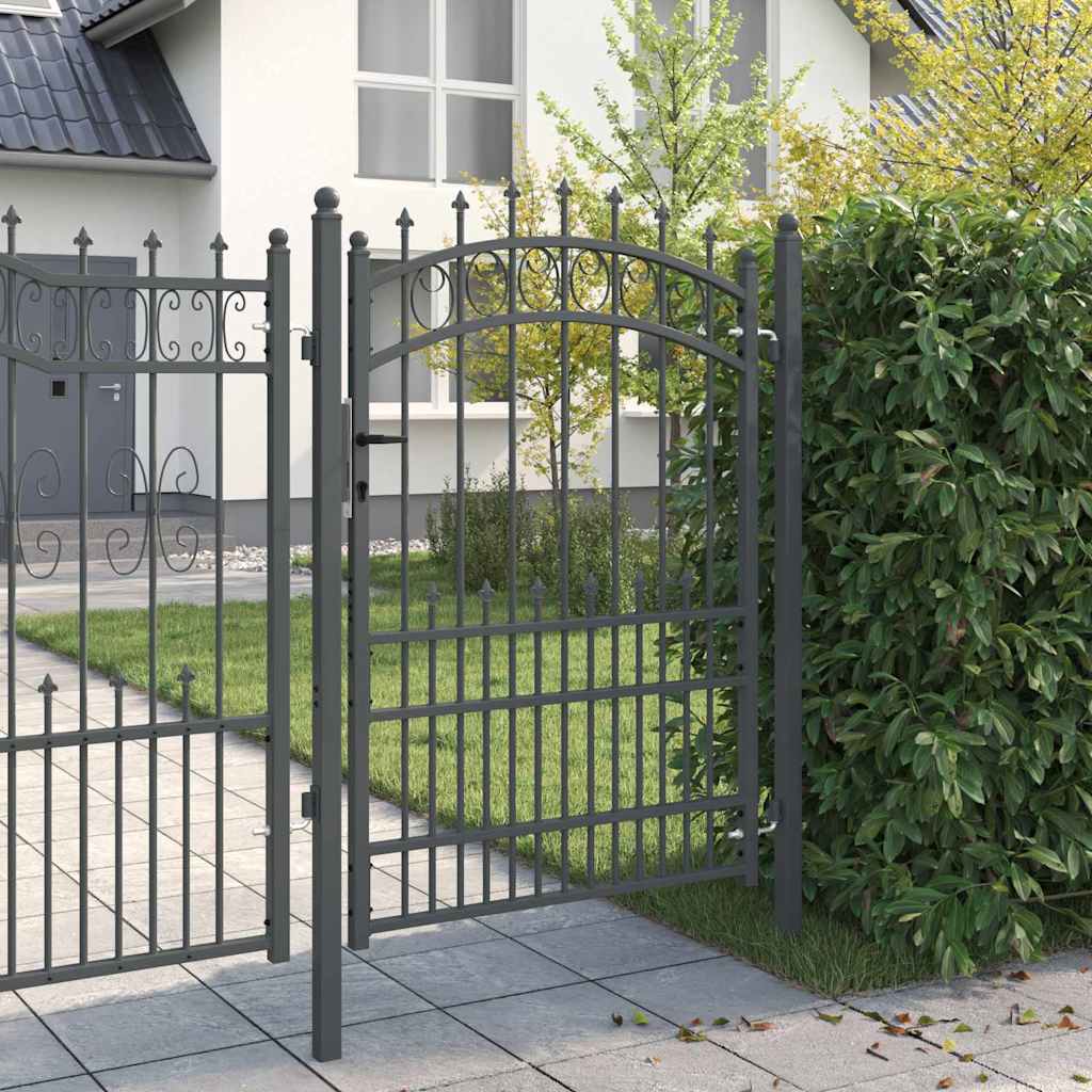 Vrata ograde s bodljama EMMEN 170 x 100 cm