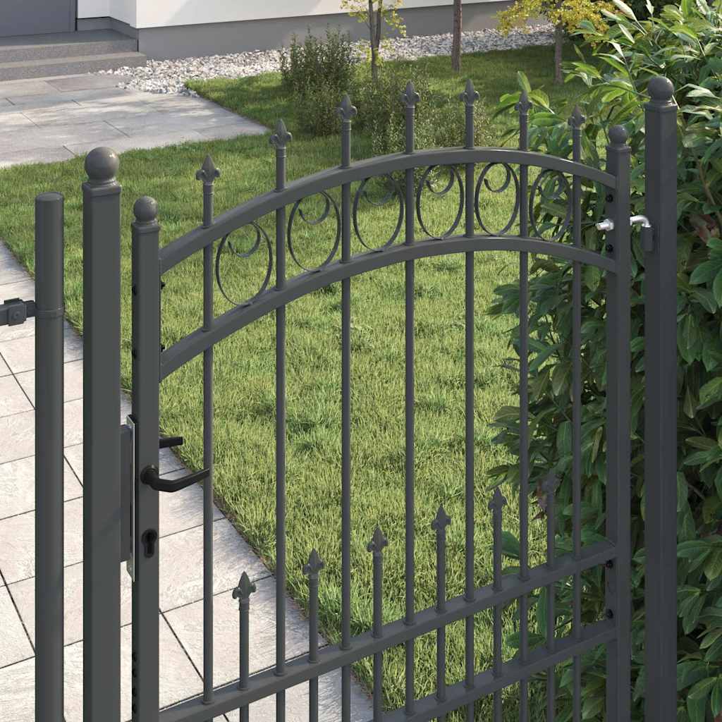 Vrata ograde s bodljama EMMEN 200 x 100 cm