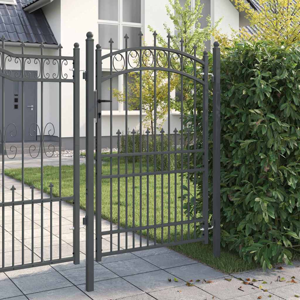 Vrata ograde s bodljama EMMEN 200 x 100 cm