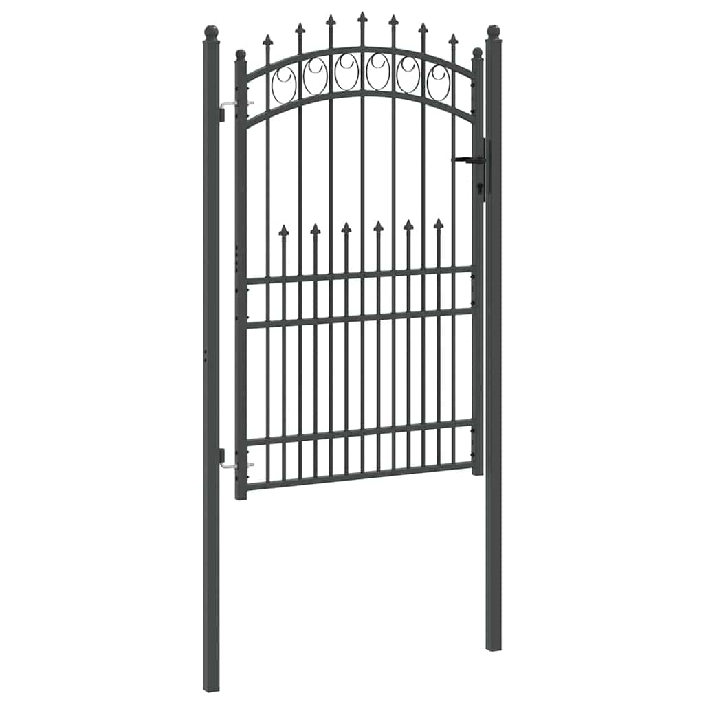 Vrata ograde s bodljama EMMEN 200 x 100 cm