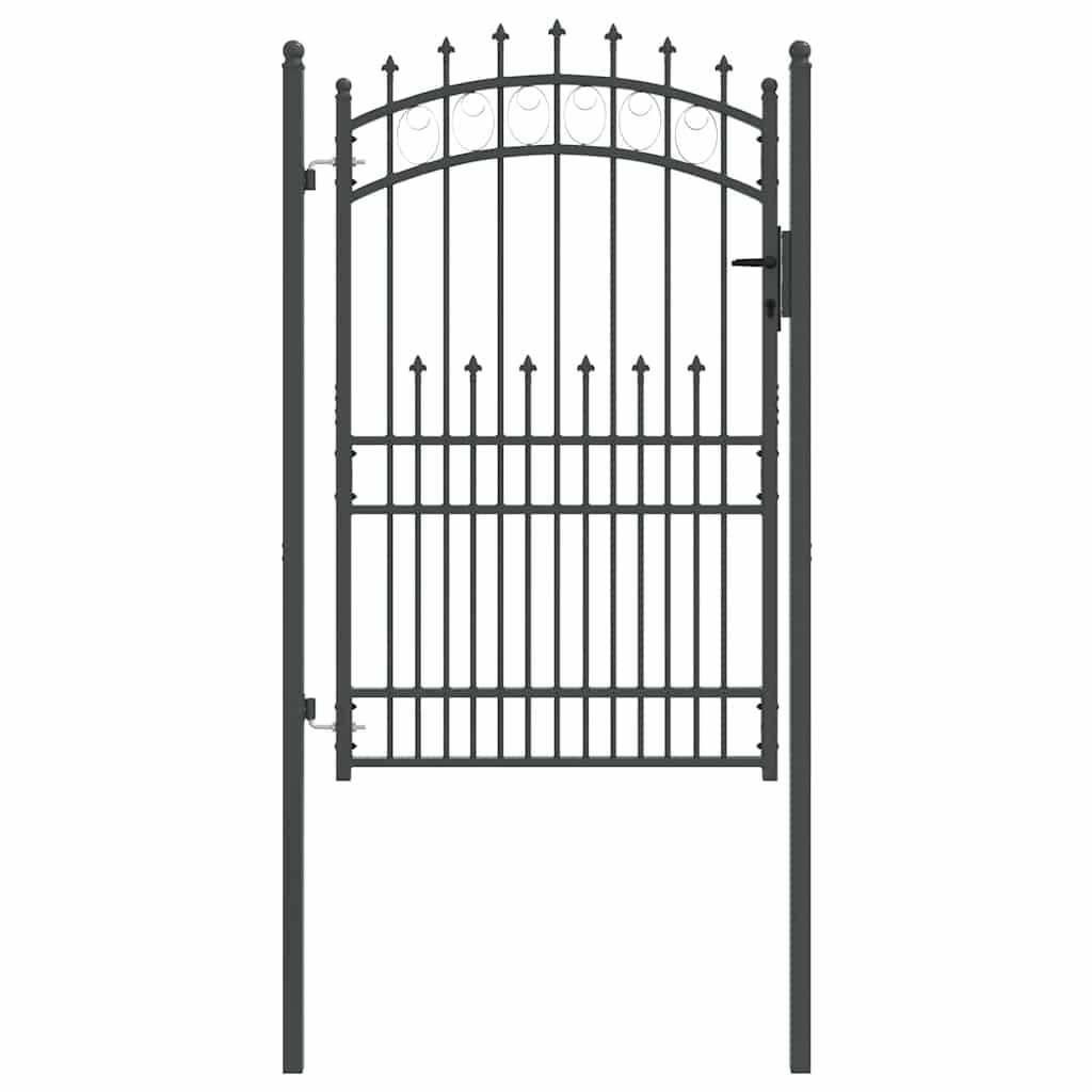 Vrata ograde s bodljama EMMEN 200 x 100 cm