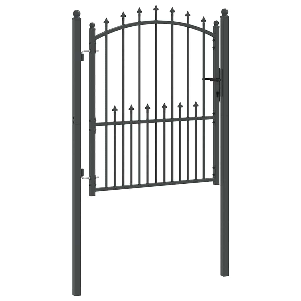Vrata ograde s bodljama EMMEN 125 x 100 cm