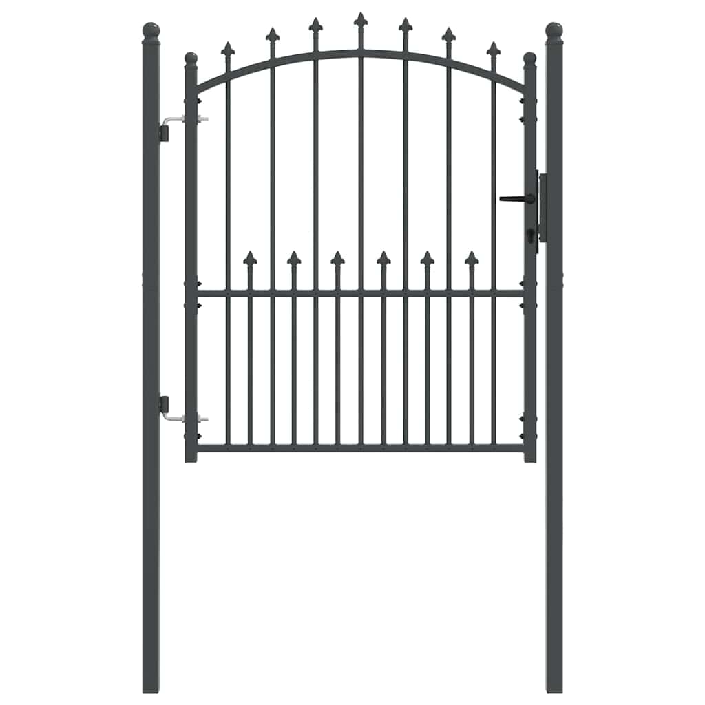 Vrata ograde s bodljama EMMEN 125 x 100 cm