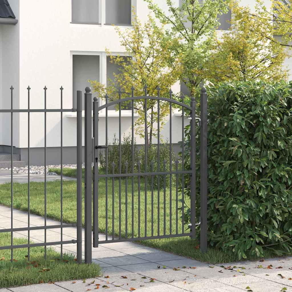 Vrata ograde s bodljama EMMEN 150 x 100 cm