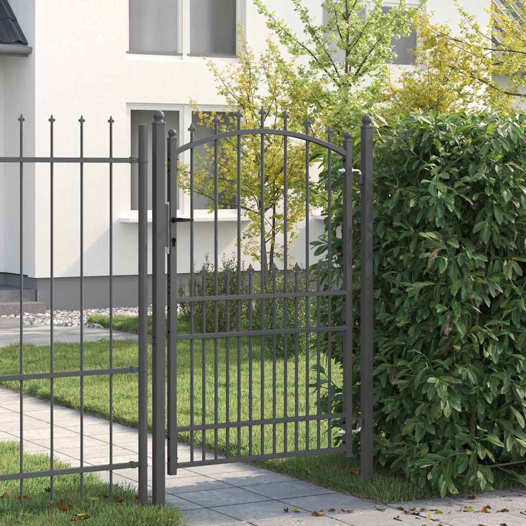 Vrata ograde s bodljama EMMEN 200 x 100 cm